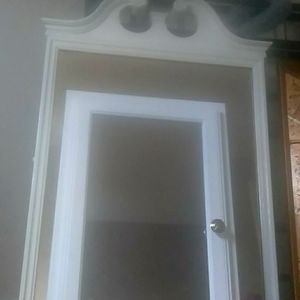 Half length Mirror and bathroom cabinet